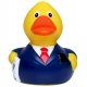 Badeend zakenman Telefoon DR  Beroep eendjes