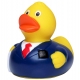 Badeend zakenman Telefoon DR  Beroep eendjes