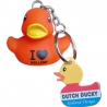 DUTCH DUCKY sleutelhanger oranje I Love Holland