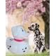 Badeend Hond Dotty Dalmatiër F  Dieren eendjes