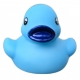 Badeend mini baby blauw B  Overige kleuren