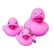 Gummi-ente Rosa 8,5 cm B  Übrige farben