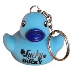 DUCKY TALK Lucky Ducky keychain blue  Keychains