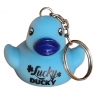 DUCKY TALK Lucky Ducky sleutelhanger blauw