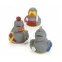 Rubber duck mini medieval  (per 3)