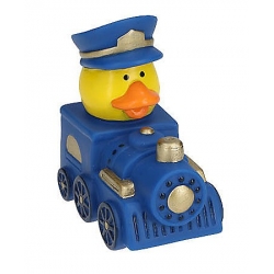 Rubber duck mini Train/ Conductor blue  Mini ducks