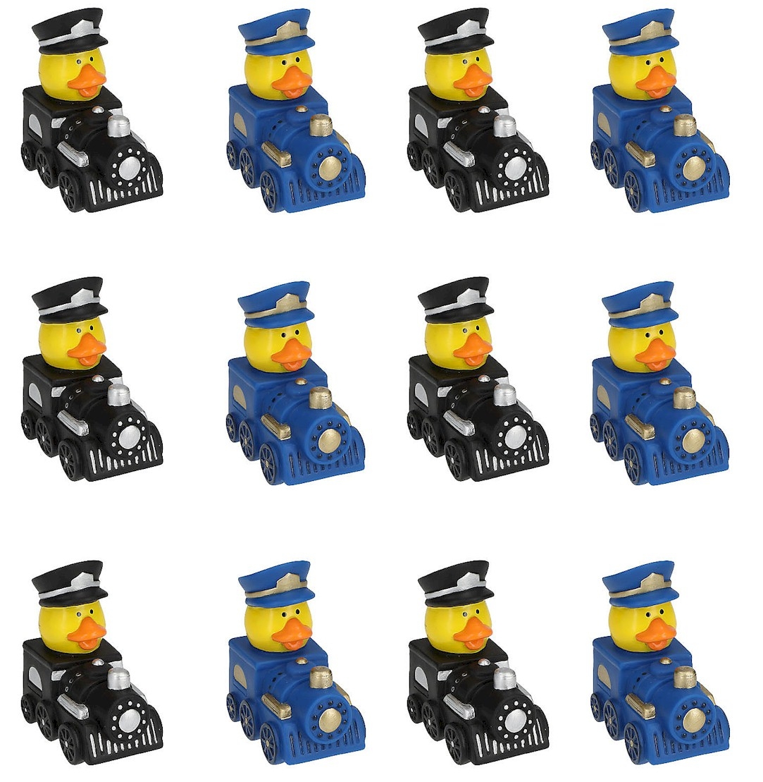 Mini Train Conductor Rubber duck mini Train/ Conductor black
