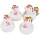 Mini Unicorn rubber duck rainbow  Mini ducks