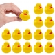 Mini Gelb Quietschente F  Mini enten