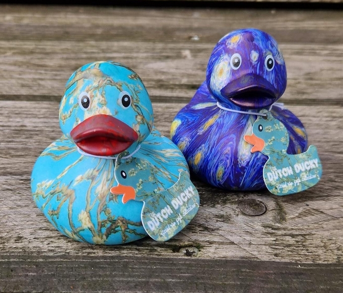 Starry Night Vincent van Gogh Rubber Duck