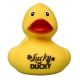 DUCKY TALK  LUCKY duck gelb  Enten mit tekst