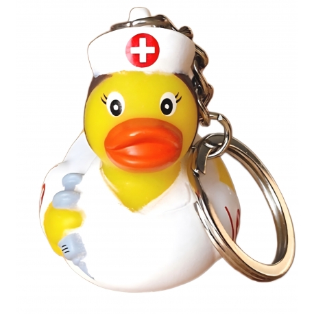 Keychain rubber duck Nurse  Keychains