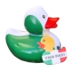 ITALIAN DUCKY Italienische Gummiente 8 cm  Dutch Ducky