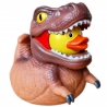 Rubber duck T-Rex brown XL F