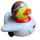 Propeller airplane Pilot Rubber Duck  More ducks