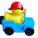 Mini Rubber duck Jeep blue
