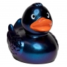 Badeend Ducky 7,5 cm DR met metallic blauw/ paars