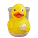 WC toilet Rubber duck  More ducks