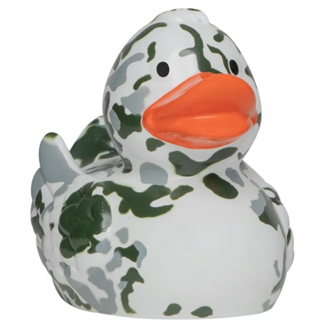 Gummi ente Ducky 7,5 cm DR Camouflage  Übrige farben