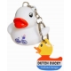 DUTCH DUCKY Sleutelhanger Fiets  Dutch Ducky