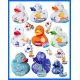 Rubber duck DUTCH DUCKY Kissing Couple 8 cm B  Dutch Ducky