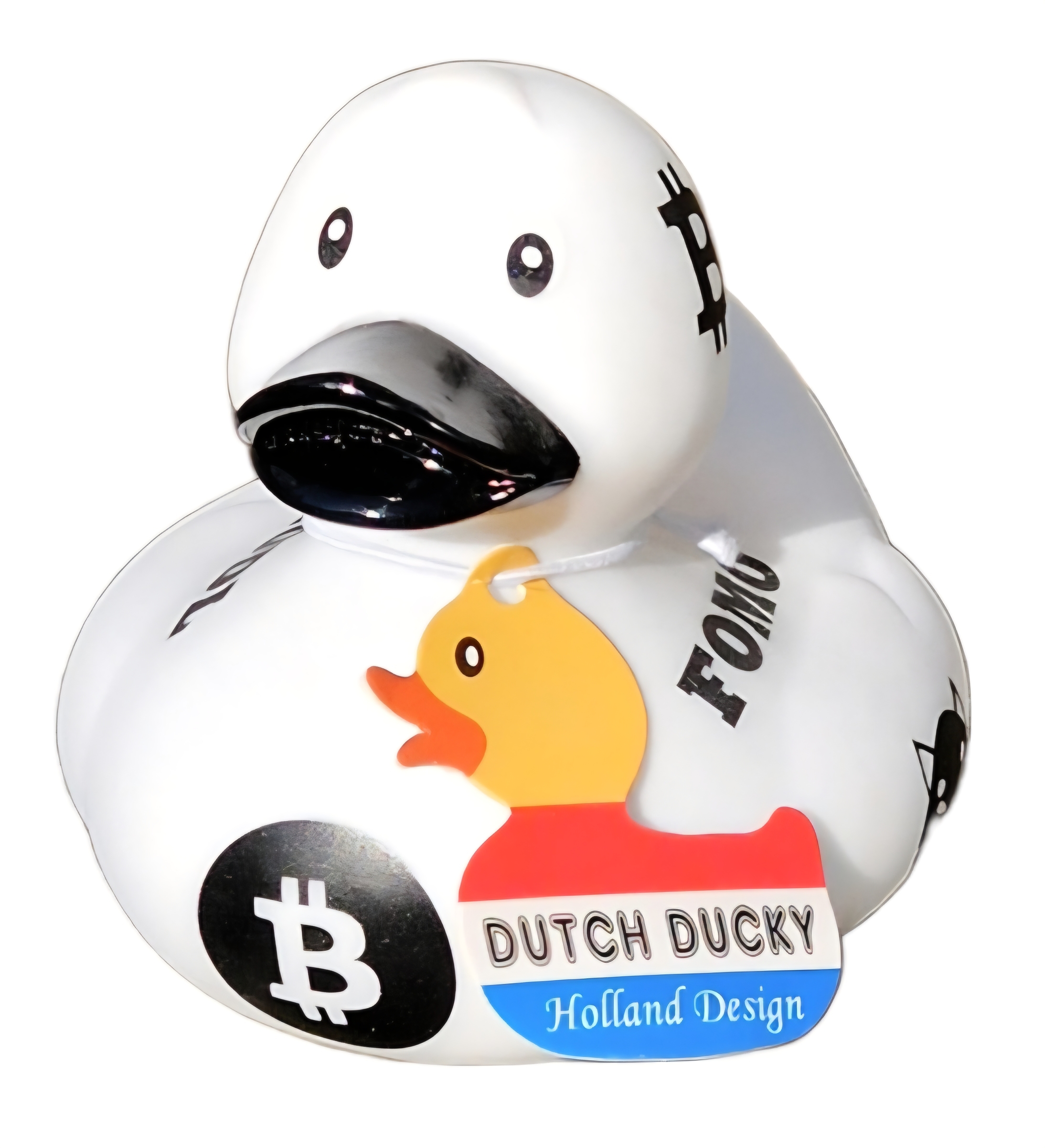 Rubber duck DUTCH DUCKY Crypto 8 cm