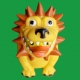 Rubber duck Lion DD  Animal ducks