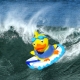 Surf Quietscheente LUXY  Luxy