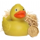 Stroh Gummi ente Ducky 7,5 cm DR  Übrige farben