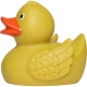 Stroh Gummi ente Ducky 7,5 cm DR  Übrige farben