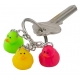 Micro Duck Schlüsselanhänger mit 3 Badeenten  Mini enten