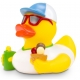 Badeente Urlaub Simon Somer D  Mehrere enten