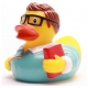 Gummi-ente Lehrer D  Beruf enten