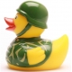 Gummi-ente Soldaten D  Beruf enten