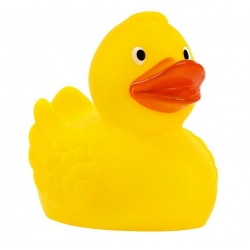 400x Badeend Ducky 6 cm DR met logo  Geel