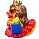 Shopping girl rubberduck F  More ducks