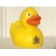 Badeend Ducky 7,5 cm DR  Geel