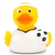 Voetbal Badeend wit shirt D  Sport eendjes