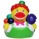 Rubberduck clown DR  More ducks