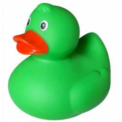 Gummi-ente Lime / Grün 8 cm B  Übrige farben