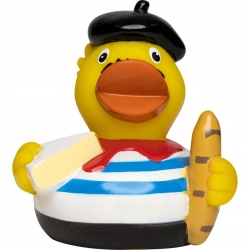 Badeend Frankrijk parijs stokbrood DR  Wereld eendjes