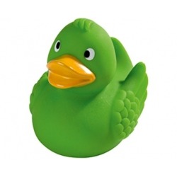 Gummi ente Ducky 7,5 cm DR Grün  Übrige farben