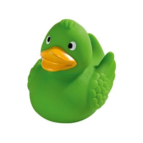 Gummi ente Ducky 7,5 cm DR Grün  Übrige farben