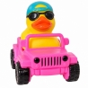 Mini Rubber duck jeep pink