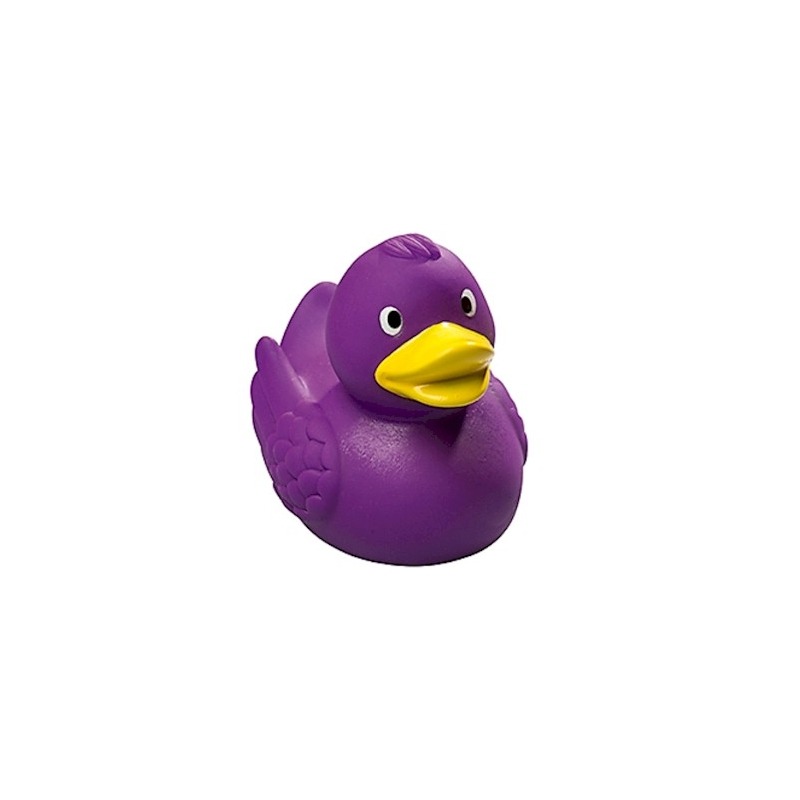 Badeend Ducky 7,5 cm paars