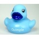 Gummie-ente mini baby blau B (100: € 0,90)  Übrige farben