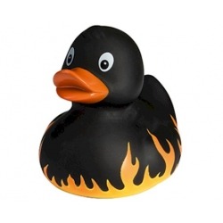 Rubber Duck fire & flames DR  More ducks