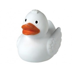 Rubber duck Ducky 7.5cm DR white  White