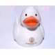 Badeend Ducky 7,5 cm DR wit  Wit