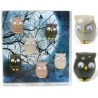 Mini fridge magnets owl